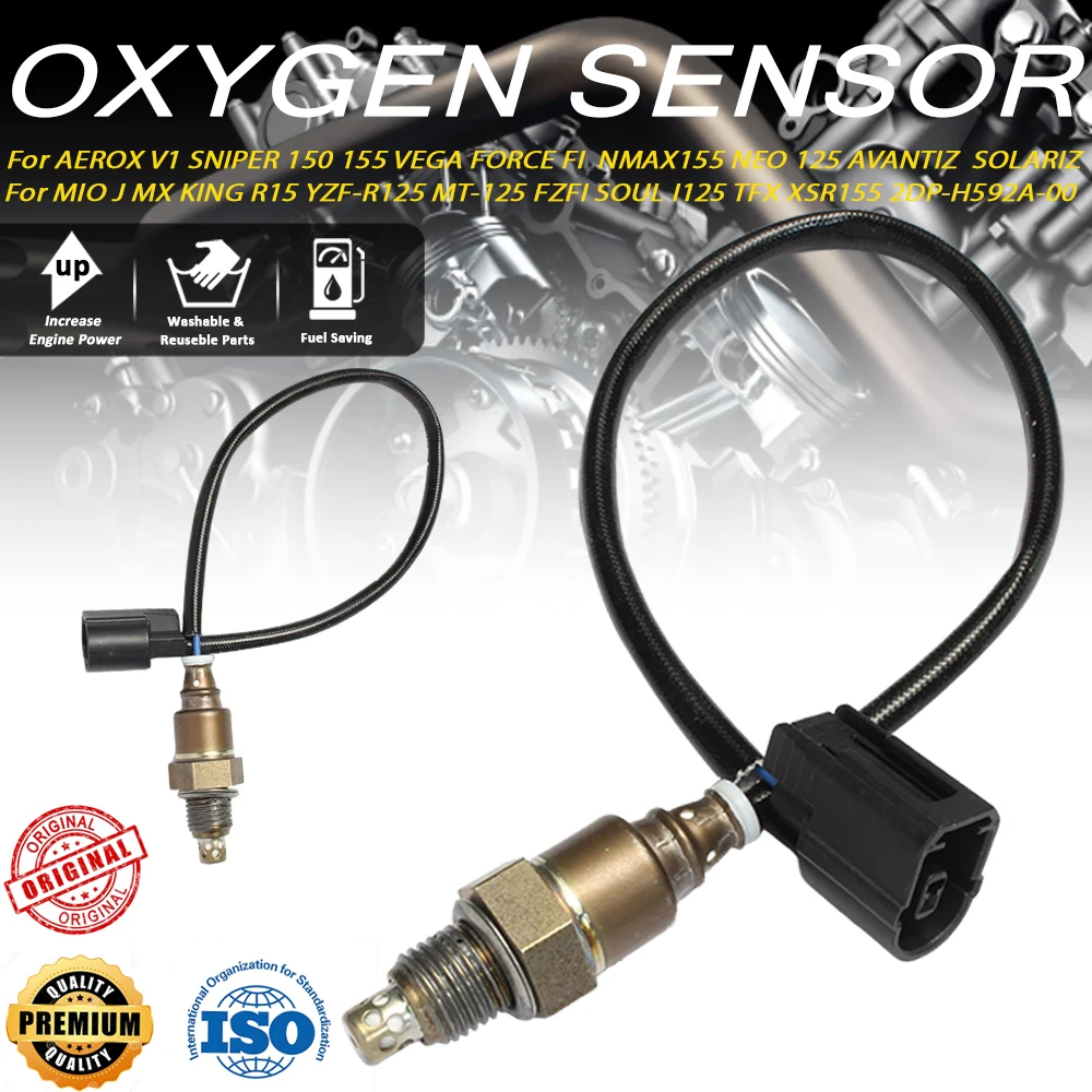 

AEROX V1 SNIPER 150 155 VEGA FORCE FI NMAX155 NEO 125 MIO J MX KING R15 MT-125 TFX XSR155 2DP-H592A-00 For OXYGEN SENSOR