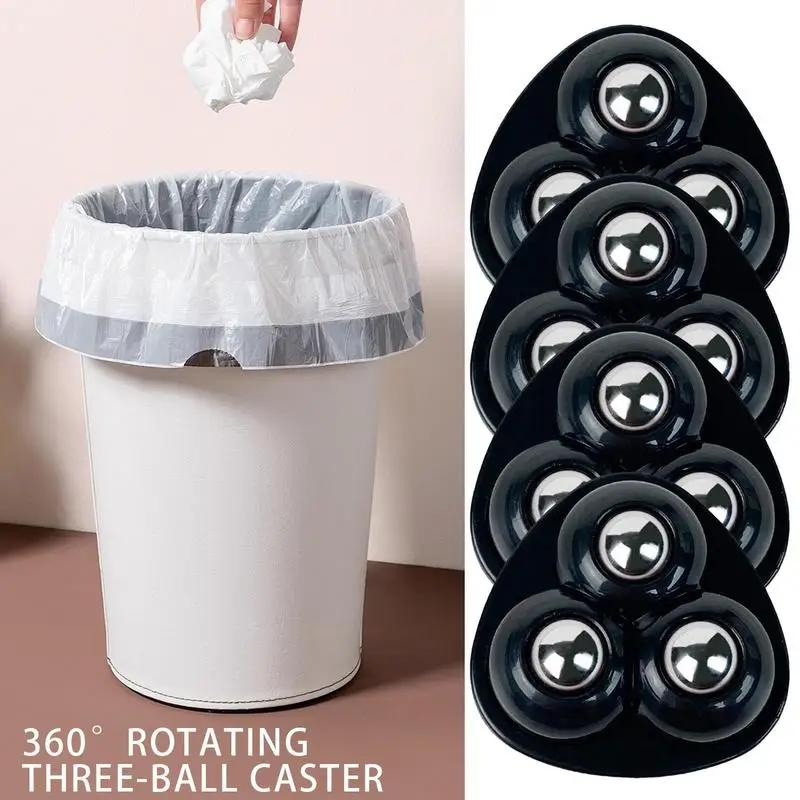 Paste Universal Wheel Adhesive Paste Swivel Casters For Household Furniture Household Pasted Furniture Silent Load Bearing