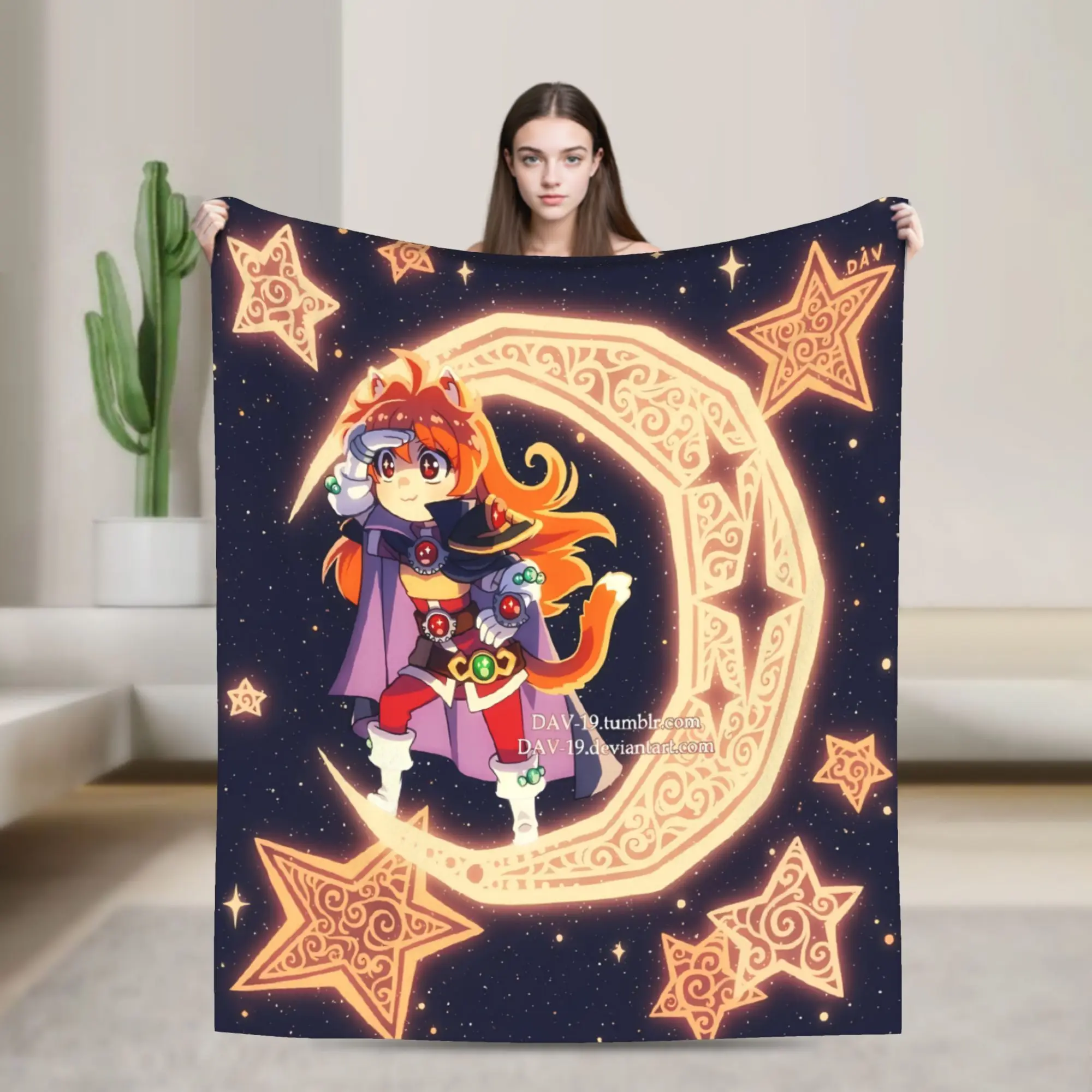 Soft Warm Blanket Girls Boys Picnic L-Linas Inversed Anime Print Throw Blanket  Flannel Bedspread For Couch Chair Sofa Bed Cover