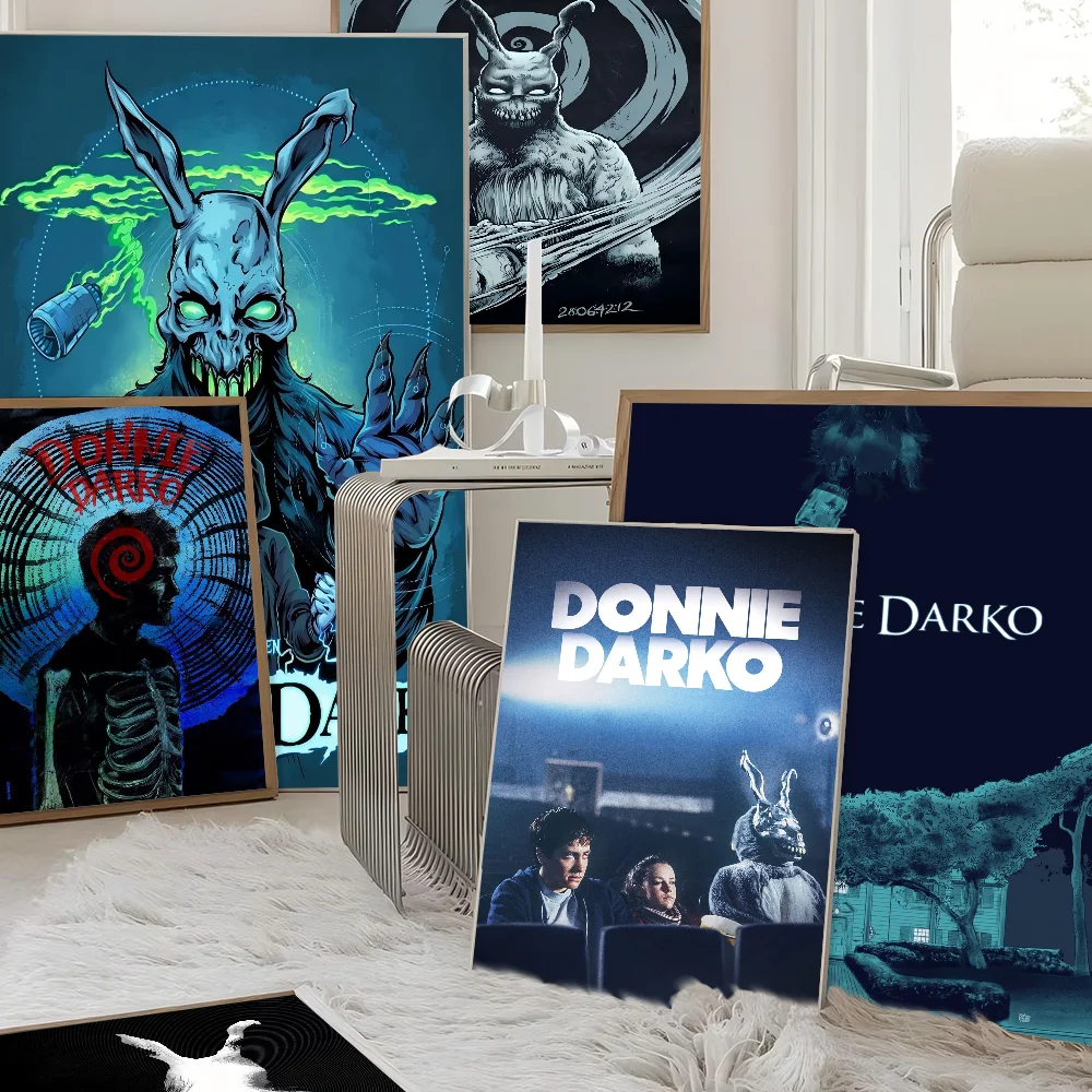 Movie Donnie Darko DIY Sticky Poster Fancy Wall Sticker For Living Room Bar Decoration Wall Decor