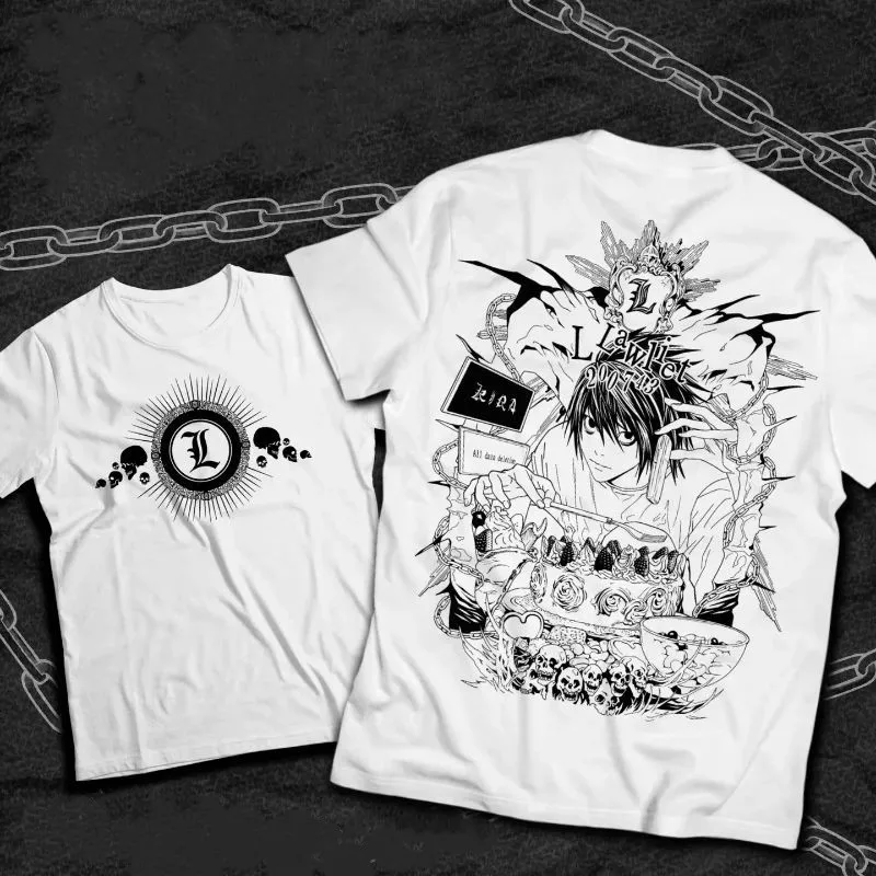 Harajuku-Print Baumwoll-Oberteil, Gothic-Ästhetik, Y2K-Top, Vintage Kurzarm-T-Shirt, Skelett-Kruzifixion, Punk-Streetwear, Unisex – Detail 3