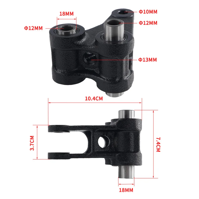 For CFMOTO A-shape Swing Arm 450SR 450CLC CF400-6 SR450 CLC450 Delta Rocker Arm Assembly Motorcycle Accessories Original Parts