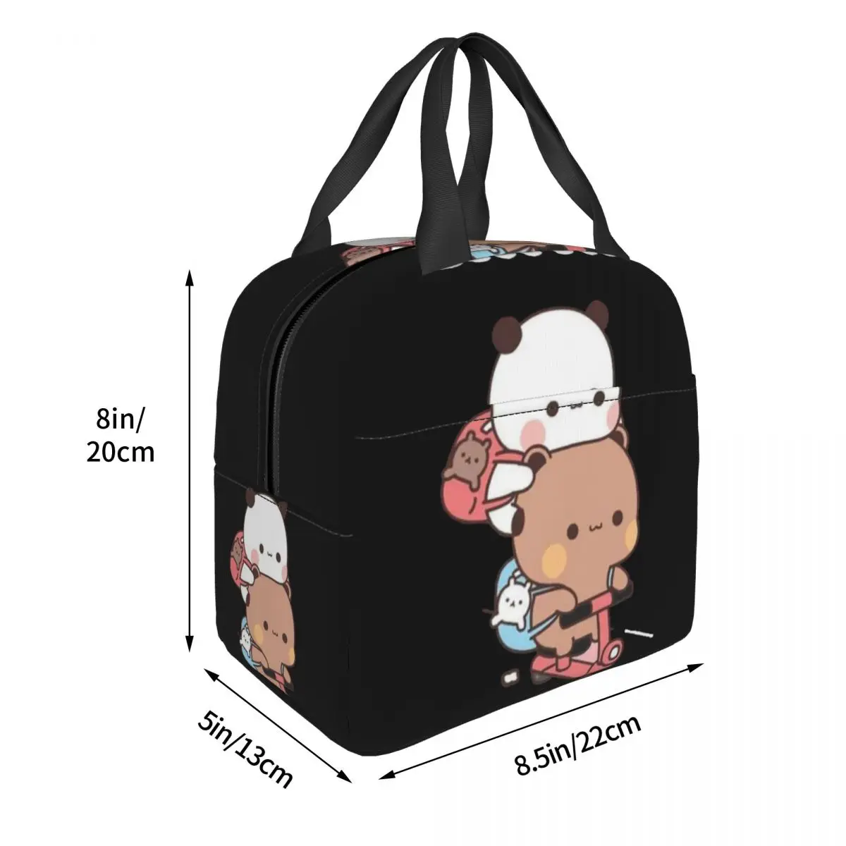 Bubu und Dudu Lunch Bag Unisex tragbare Kühler isolierte Lunchbox Lebensmittel Bento Box