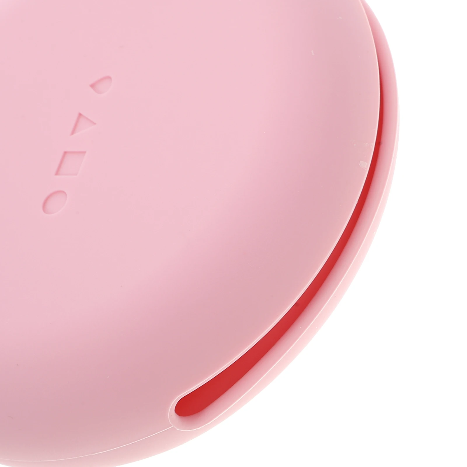 

Portable Powder Puff Box Silicone Makeup Sponge Case Travel Holder Storage Pink Small Size Cosmetics Accessories