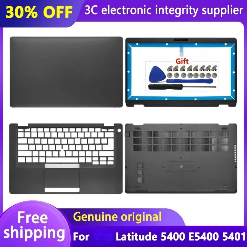 

NEW Laptop Case For Latitude 5400 E5400 5401 LCD Back Cover Bezel Palmrest Upper Lower Bottom Case 06P6DT A1899F 0CN5WW