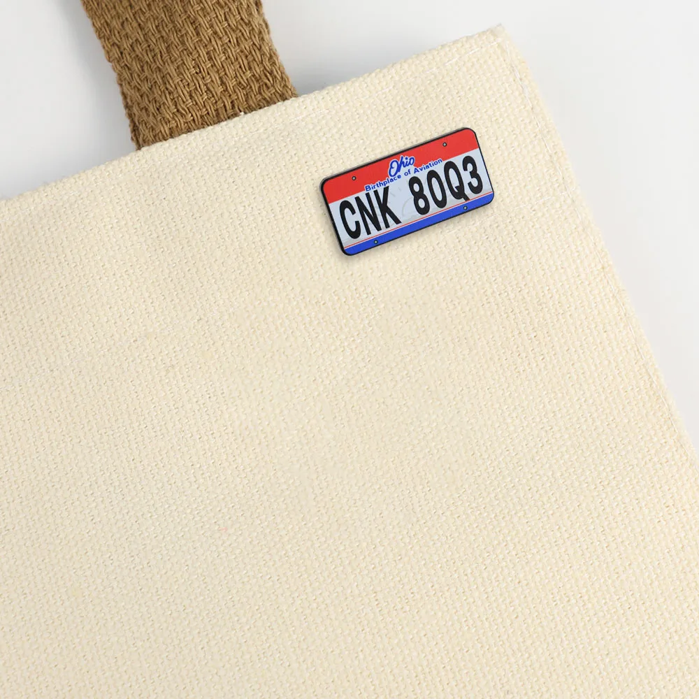 Supernatural Dean Winchester Nummernschild CNK 80Q3 Emaille-Brosche Geburtsort der Luftfahrt Ohio Sammlerabzeichen Einzigartiges Accessoire – Detail 11