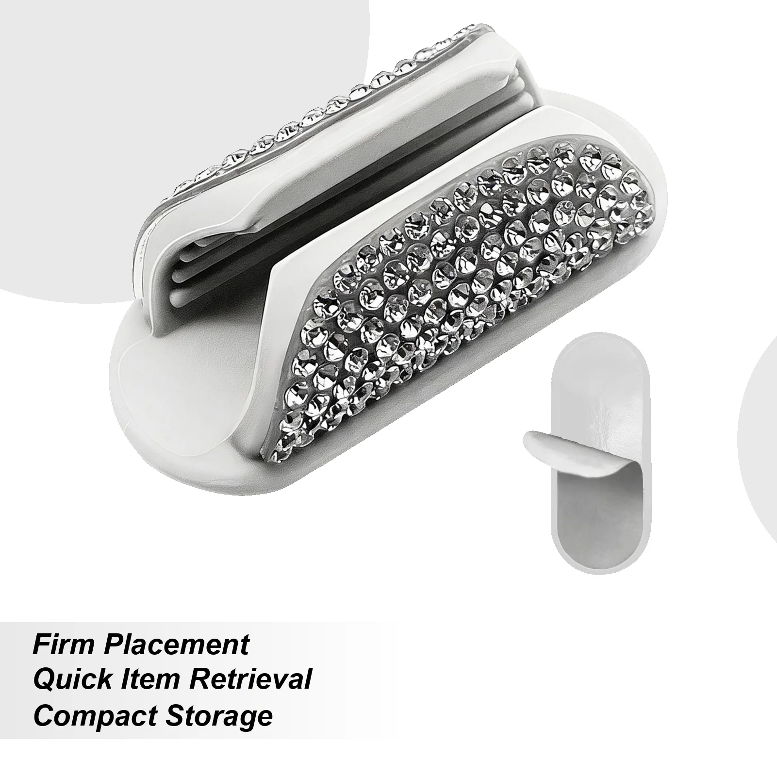 

Car Lipstick Balm Holder Portable Silicone Storage Rack for Girl Women Vehicles Visor Decor Car Lipstick Storage Rack