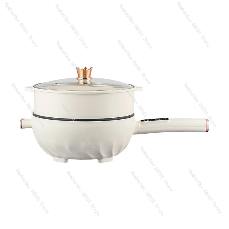 Electric Frying Pan Multi-Functional Household Integrated Chafing Dish  Food Warmer Large Capacity