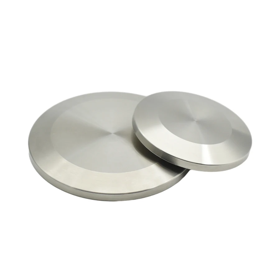 Sanitary Tri Clamp KF Vacuum End Cap SS304 Corrosion-Resistant Safe Sealing for KF16/KF25/KF40/KF50 Lab Industrial Beer Brewing