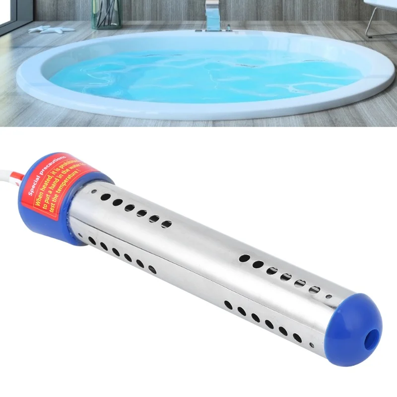 1500w-15m-ポータブルフローティング浸漬電気温水器ボイラー-ブルー-家庭用-オフィス用（非自動電源オフ-1500w）