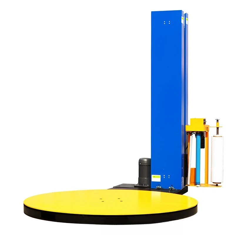 Automatic winding machine tray stretch film turntable pre-pull winding film industrial packaging large film packaging machine