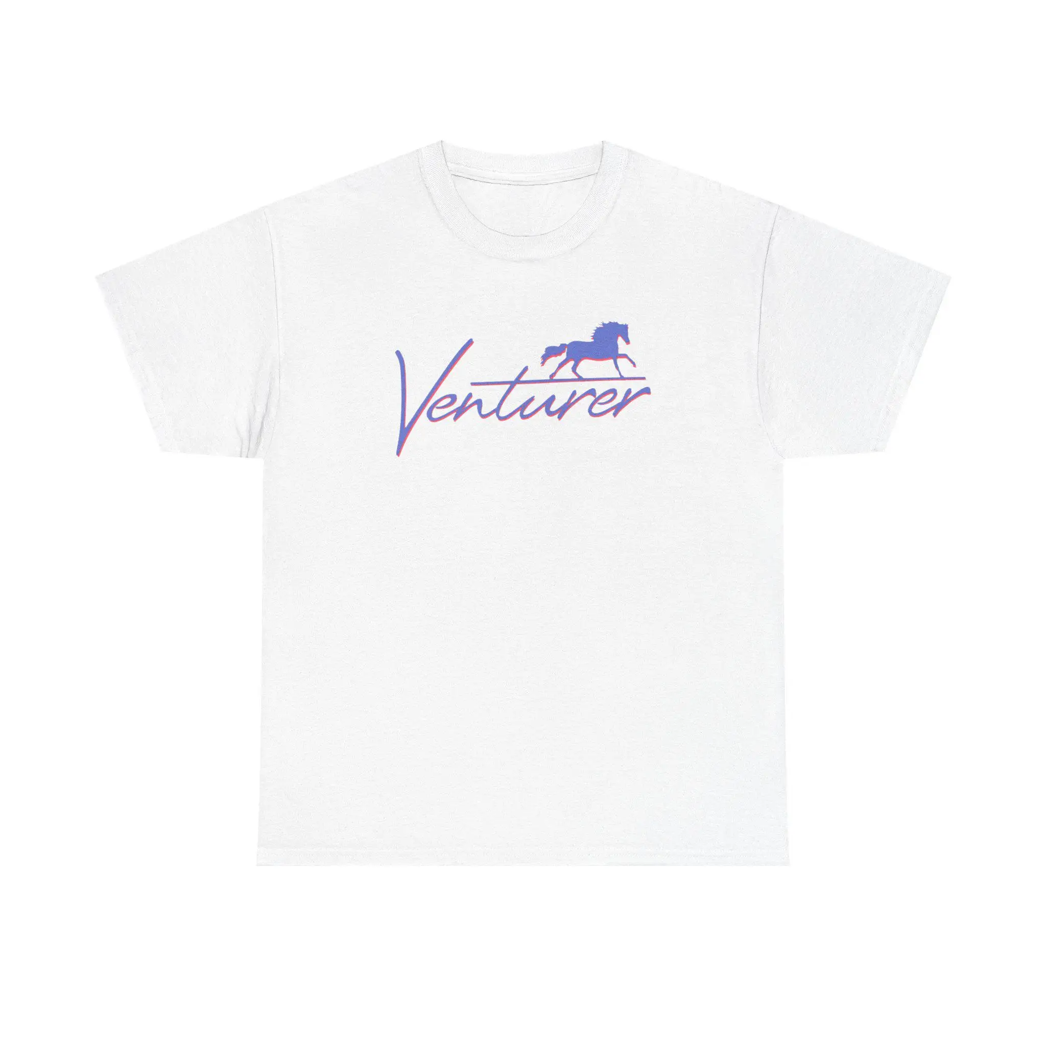 Men's and Women's Style. Casual and Fashionable. Adventurous T-shirt in Retro 80s Style | Rivals TV Program Related Merchandise