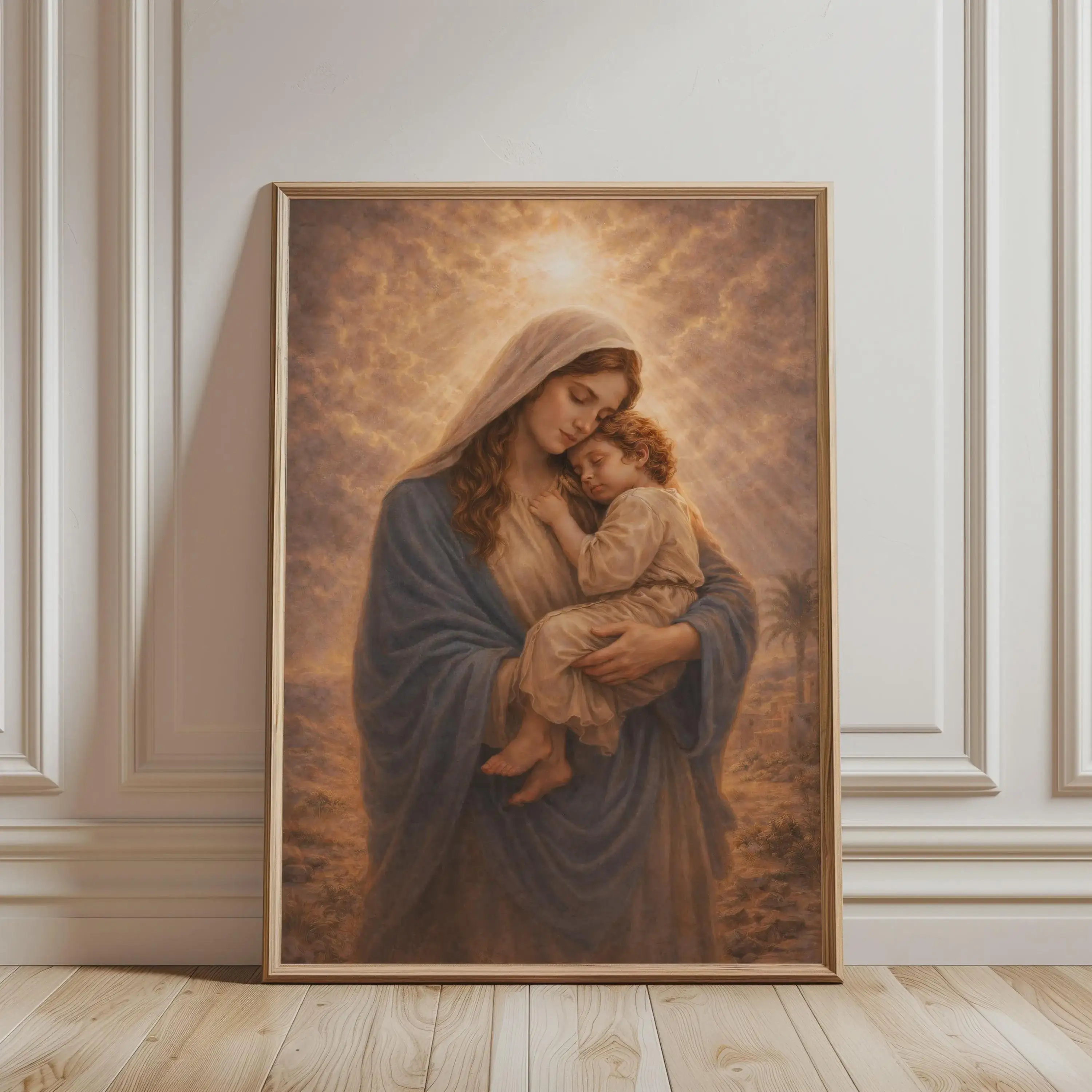 Classic Resurrection Jesus Passion Poster Good Shepherd Crown of Thorns Prints Canvas Wall Art Pictures Home Living Room Decor