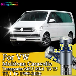 2Pcs T10 Car LED Bulbs Parking Clearance Lights For Volkswagen VW Multivan Caravelle Transporter MK5 MK6 T4 T5 T5.1 T6 1990-2020