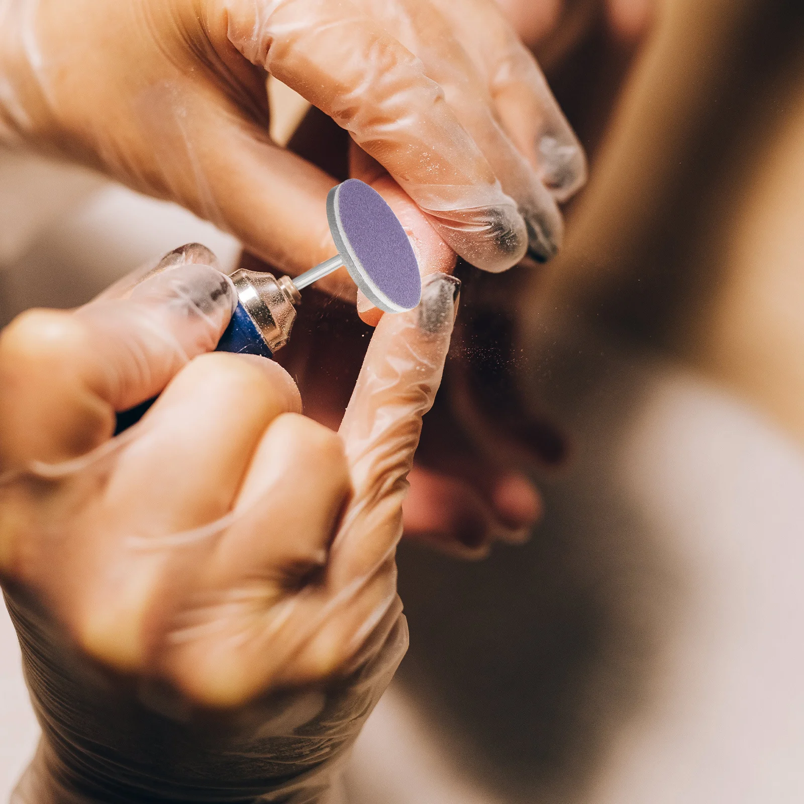 60 uds discos de lijado de uñas manicura pedicura amoladora de uñas eléctrica eliminador de callos de piel muerta Lima de pies rueda de pulido manicura