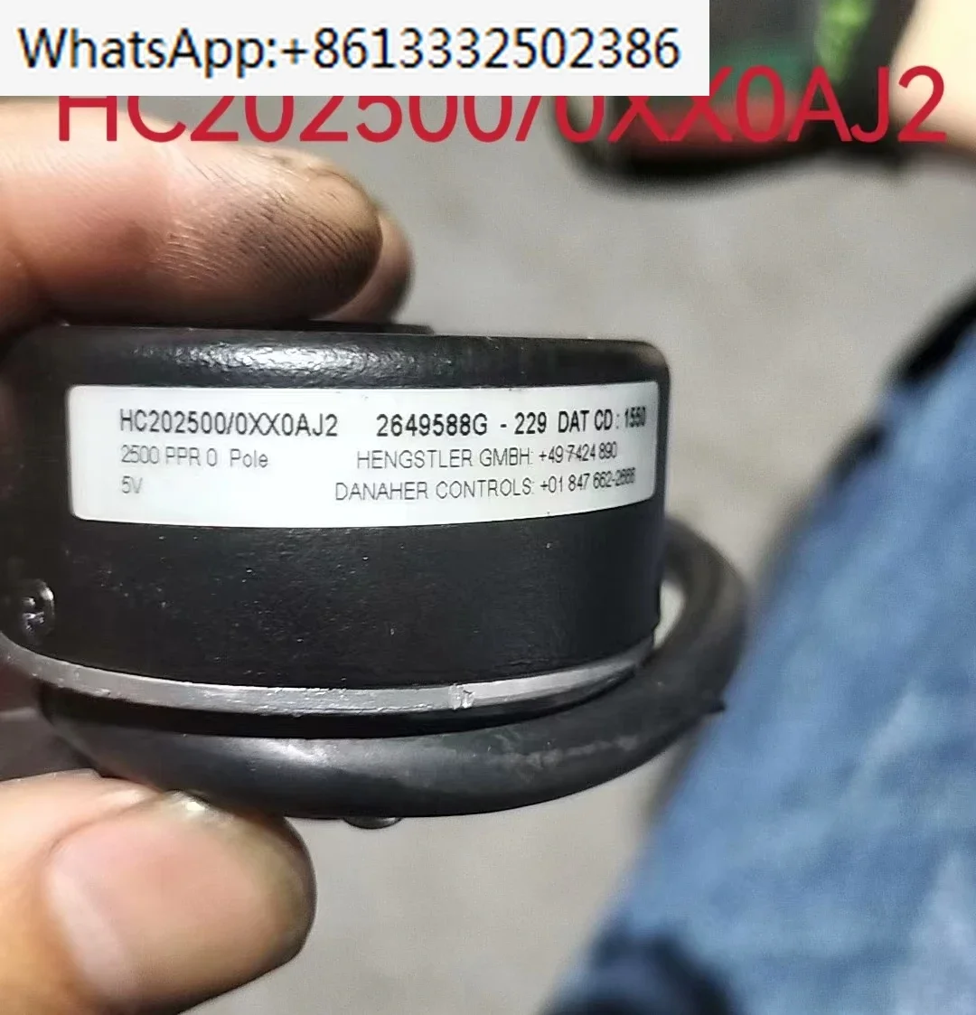 

Hengstler HC202500/0XX0AJ2 энкодер протестирован ОК