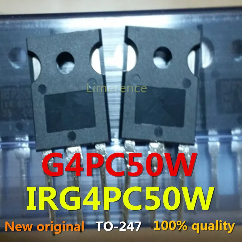 

100% nuevo 50 шт./лот оригинальный транзистор G4PC50W IGBT RG4PC50WPBF IRG4PC50W TO-247 37A600V IRG4PC50W