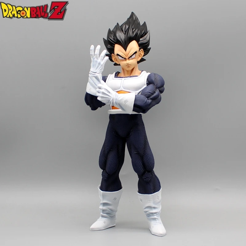 

Dragon Ball Black Clothes Space Suit Vegeta Resin Gk The Statue Collectible Figures Model Desktop Ornaments Office Decor Gift