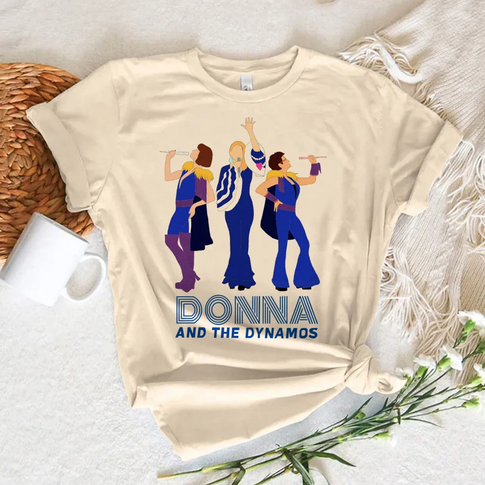 Mamma Mia t-shirts women manga comic Tee girl comic anime clothing