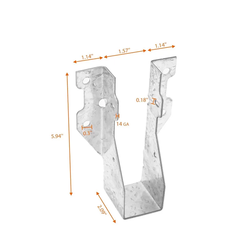 

Комплект из 8 соединительных вешалок 2x8, стяжки из оцинкованной стали с ураганом 14 калибра для напольной настила, суставов на потолок, деревянных раме и поделок