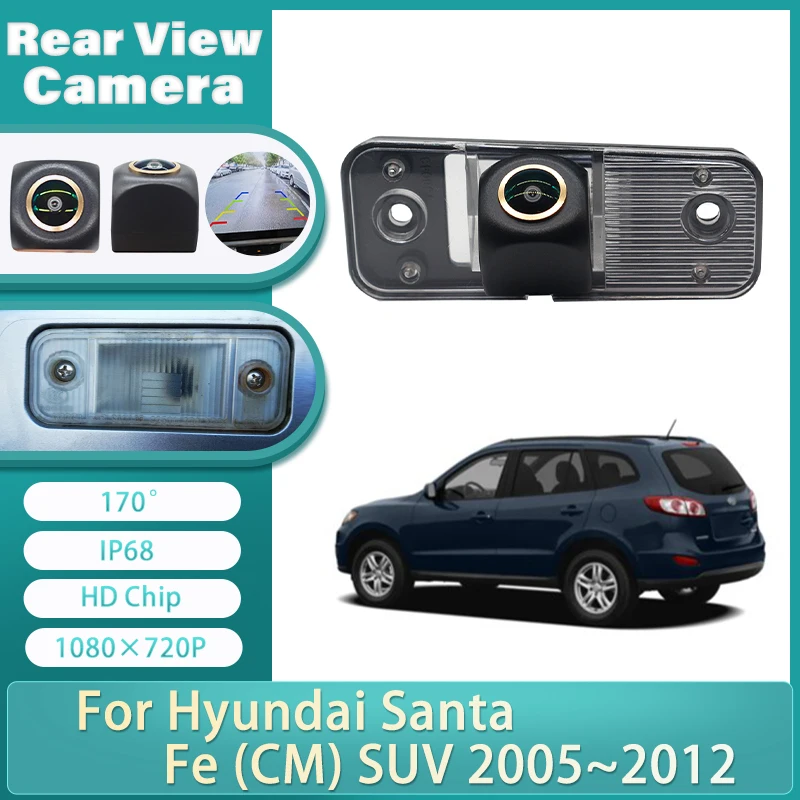 

Автомобильная камера заднего вида для Hyundai Santa Fe (CM) SUV 2005 2006 2007 2008 2009 2010 2011 2012 Водонепроницаемая резервная камера