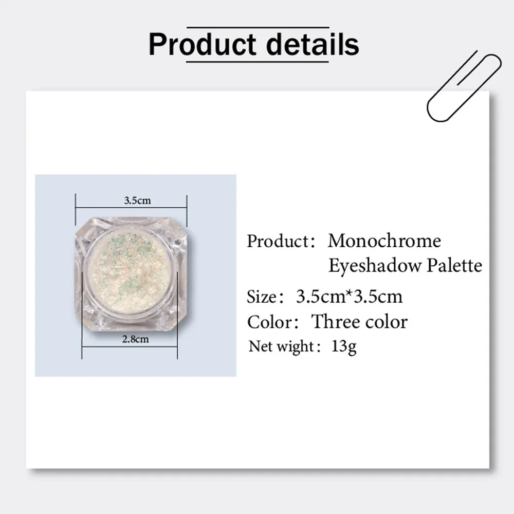 Private Label Optical Chameleon Eye Shadow Custom Logo Pigment Long Lasting Waterproof Shimmer Brighten Makeup Wholesale