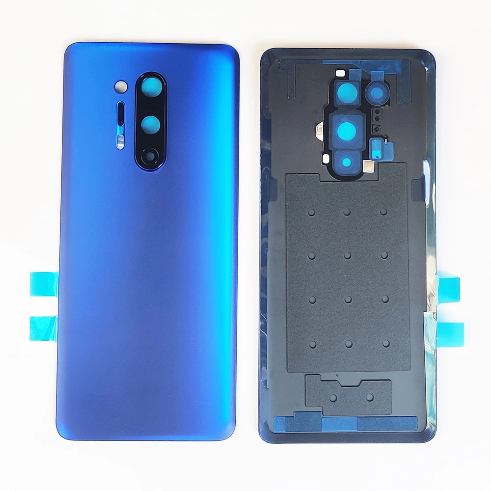 One Plus 8 Pro A+ Gorilla Glass 5 Rear Housing Cover For OnePlus 8 Pro Back Door Replacement Hard Battery Case