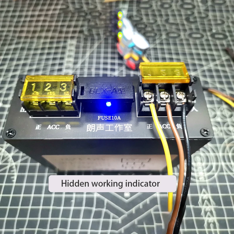 Car Audio Isolation Power Supply Interference Noise Power Supply Purification Filter