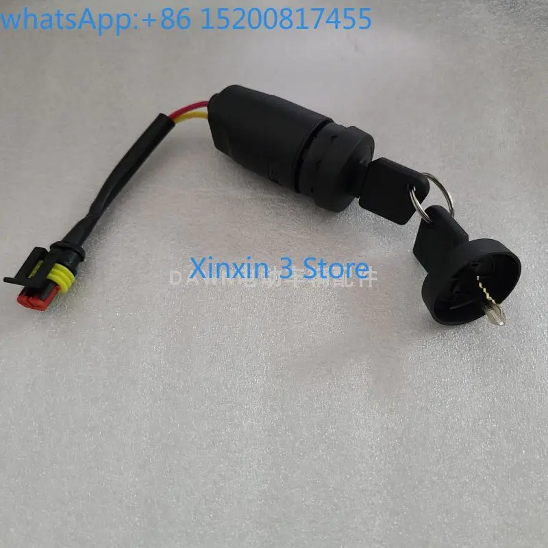 JK410 key switch assembly 2 wire start switch lock electric door lock