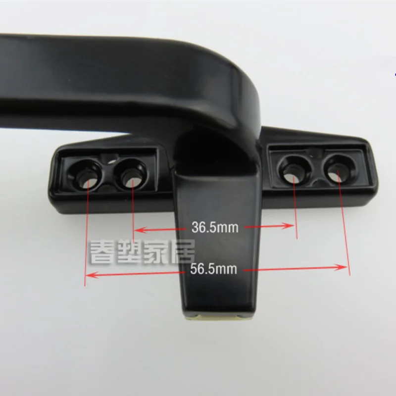 Thickened plastic steel door and window handle with lock For Double Glazing Aluminum alloy door handle window handle latch locks