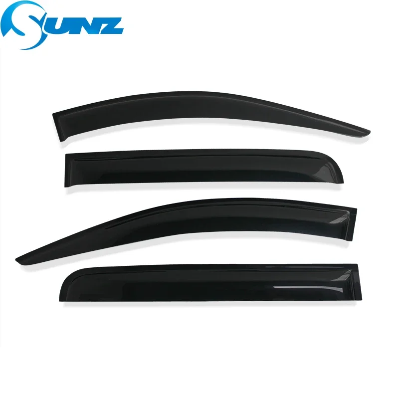 Door Visor For Mitsubishi Triton MQ MR L200 2015 2016 2017 2018 2019 2020 2021 2022 Side Window Deflectors Sun Rain Guard SUNZ