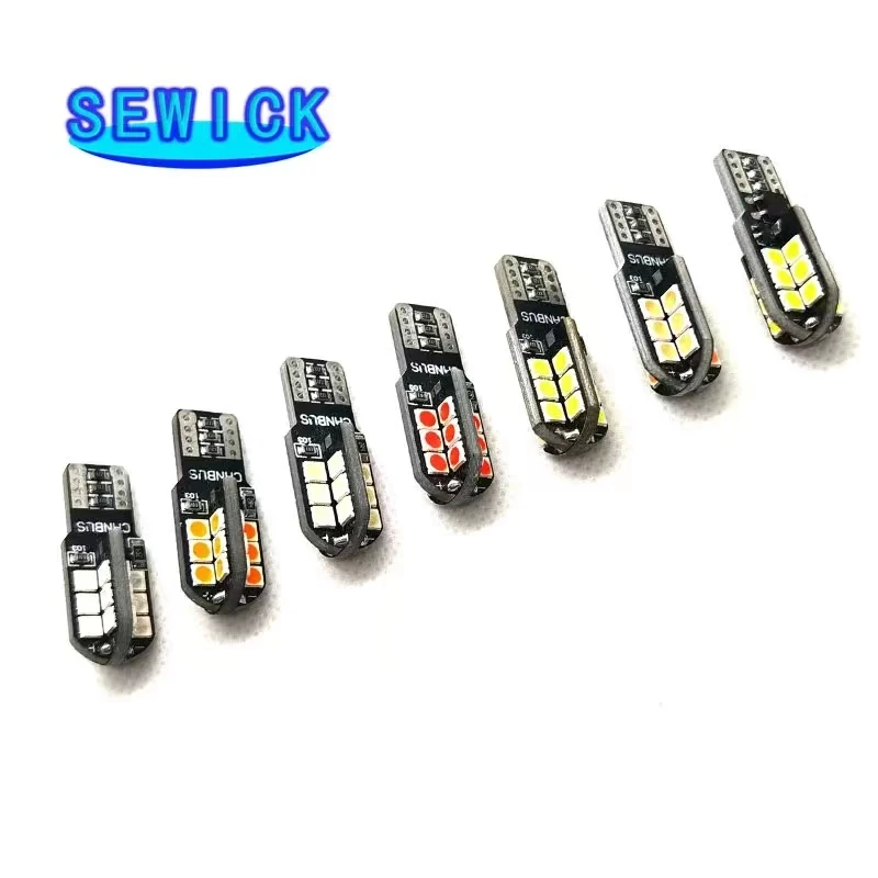 

Новинка, супер яркие светодиодные лампы Canbus T10 W5W WY5W 24smd 100, 3030 шт.