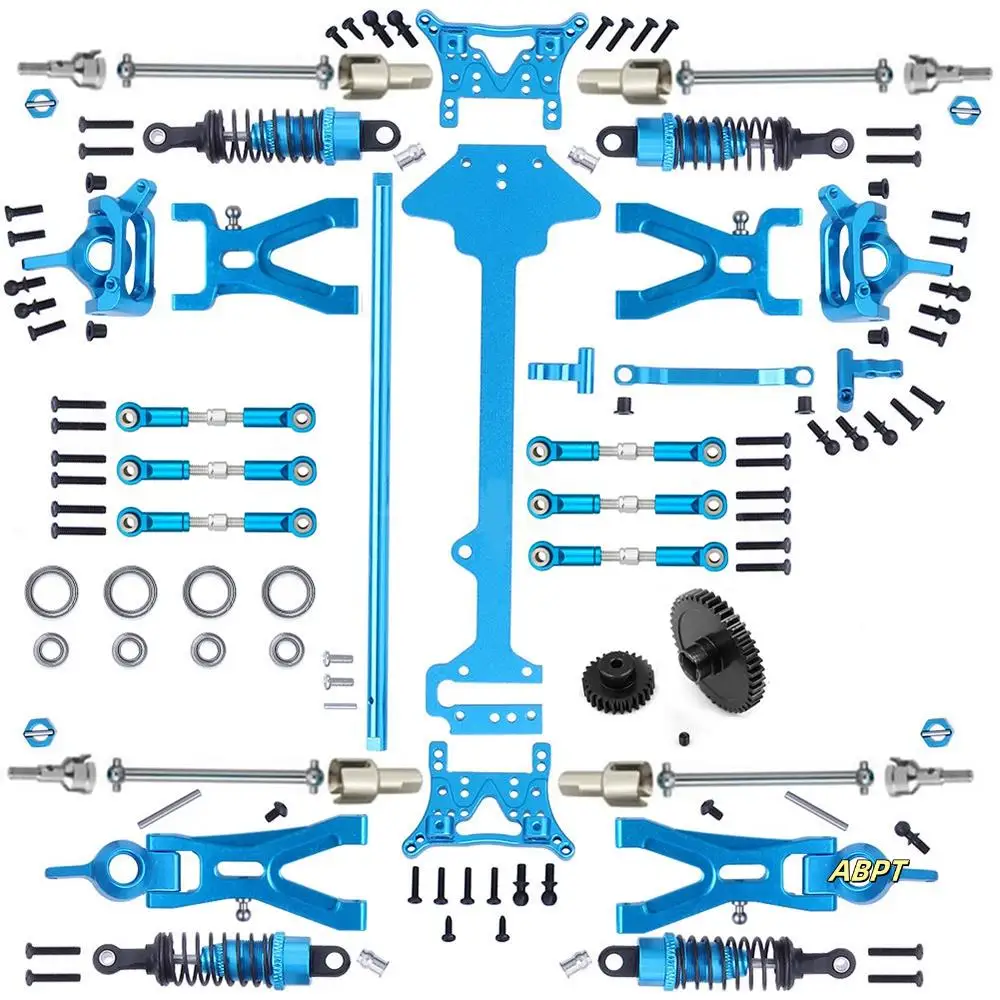 1 Set Complete Upgrade Onderdelen Kit Voor Wltoys A959 A969 A959-B A969-B A979-B K929-B 1/18 RC Auto Vervanging Accessoires