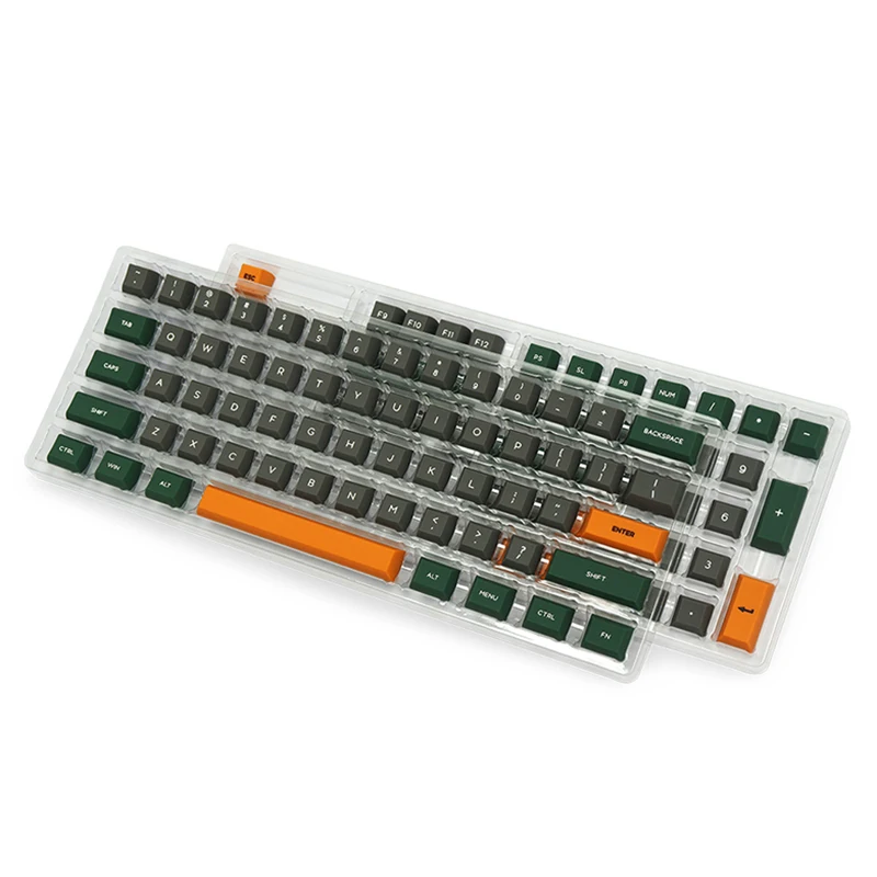 Imagem -05 - Skyloong Gk2 Perfil Silicone Dolch Garros Keycap Conjunto para Teclado G60 Poker 87 Tkl 104 Ansi Xd64 Bm60 Xd68