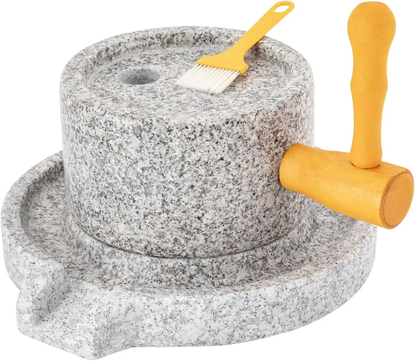 

Manual Stone Grinding Plate Traditional Rice Noodle Maker Hand-operated Soybean Milk Machine