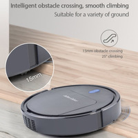 NEW USB Sweeping Robot Vacuum Cleaner Mopping 3 In 1 Smart Wireless 1500Pa Dragging Cleaning Sweep Floor for Home Office