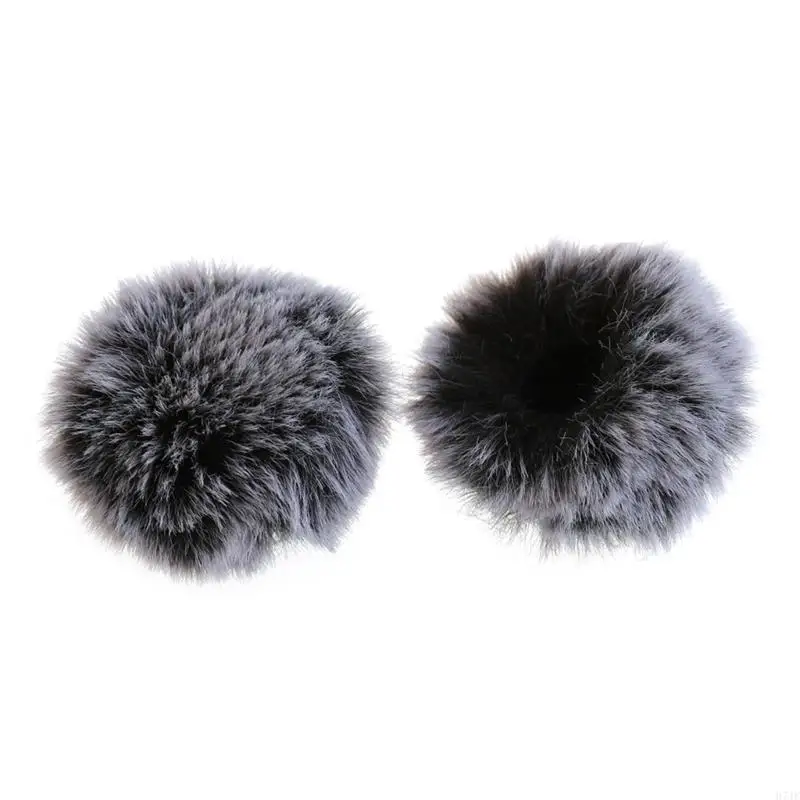 H7JF PIN -код на лацветном микрофонах для интервью для интервью микрофон на открытом воздухе с микрофоном Furry Windshield