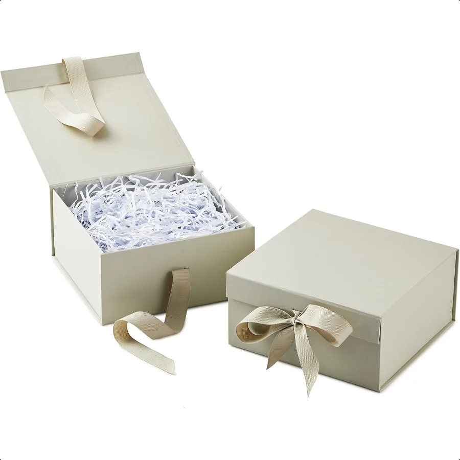 

Medium Gift Boxes with Bow Pack of 2