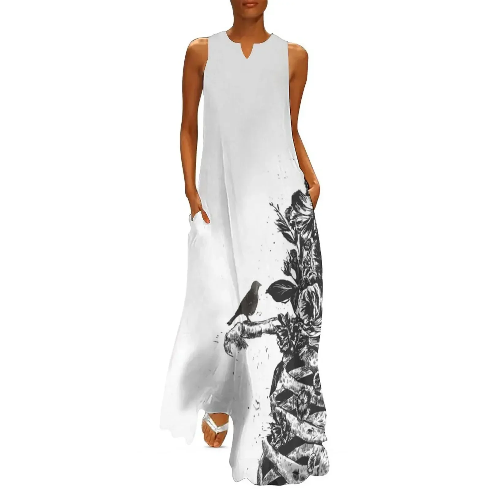 

Tree of life Long Dress Dress women Evening gown Woman's evening dress women's clothing korea stylish