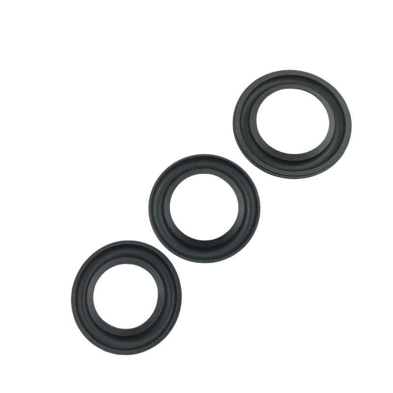 2pcs 2 inch Speaker Surround Soft Rubber Edge horn replacement repair accessories ring
