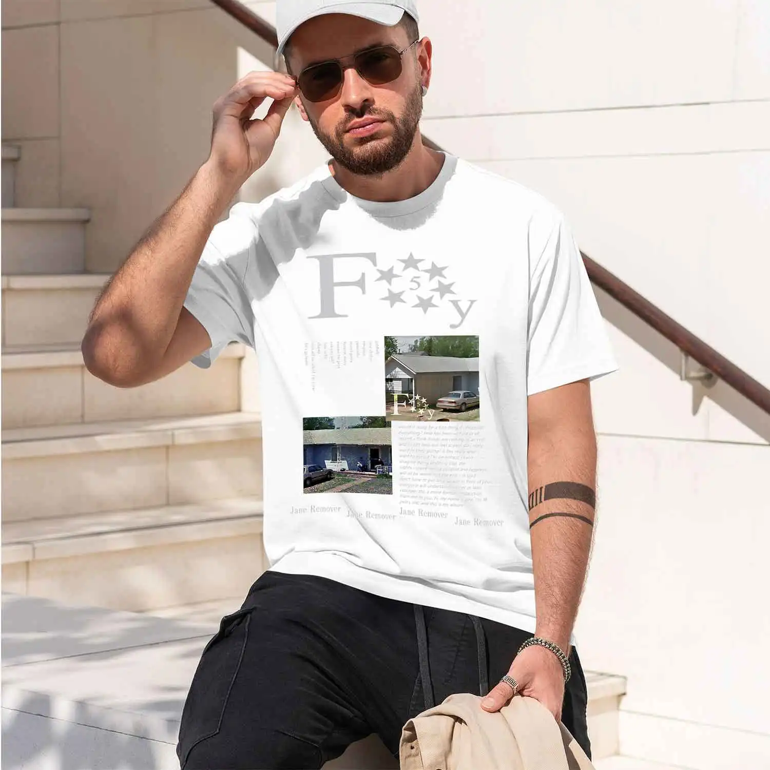 Jane Remover Frailty hippie clothes d animal print street 2026 New Model Men’s Short-sleeve crewneck T-Shirt Classic Casual Mult