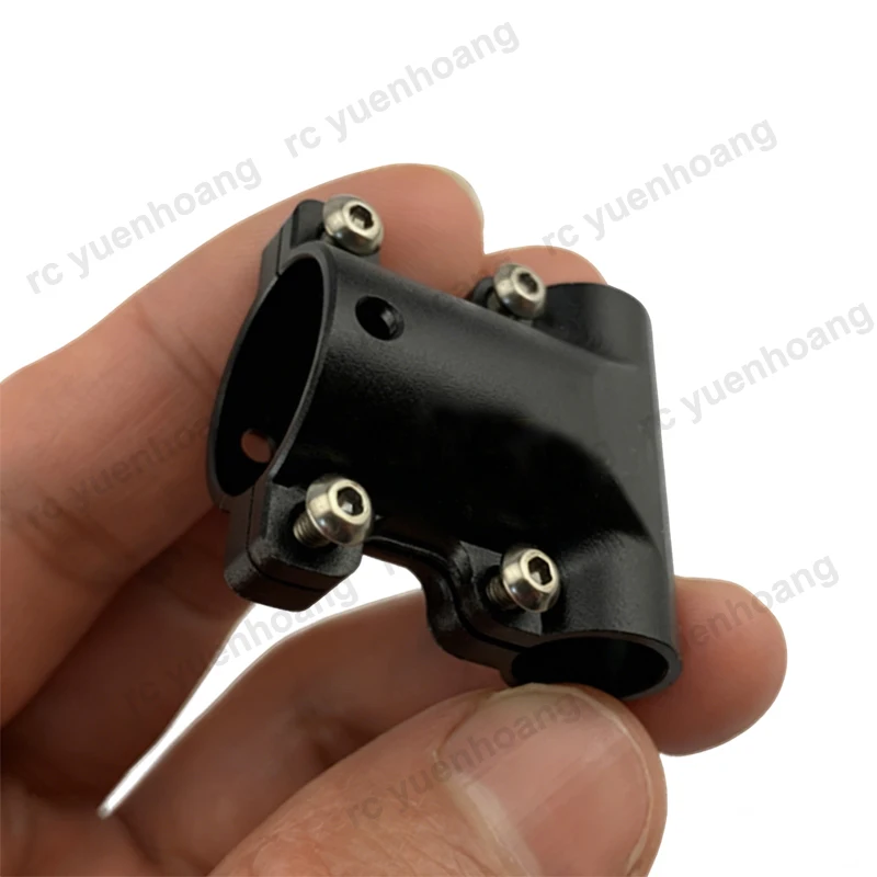 1PCS 16mm tot 10mm Landingsgestel Verbinding Adapter Aluminium Tee Joint 3-Way vaste Connector voor Multi-As RC Drone Onderdelen