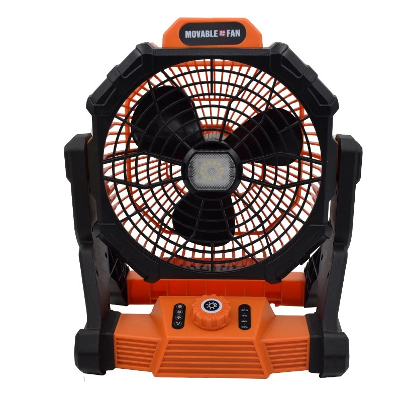 

Rechargeable Tent Fan with Hook 15000MAh Camping Light Fan with LED Light for Camping Jobsite Garden Outdoor Hiking