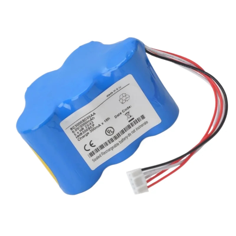 6V 3000mAh High Quality Battery RC3000SC05AA for Fresenius MCM440 PT,MCM440 OT,MCM550 ST,Optima VS/PT/ST/MS Replacement Battery
