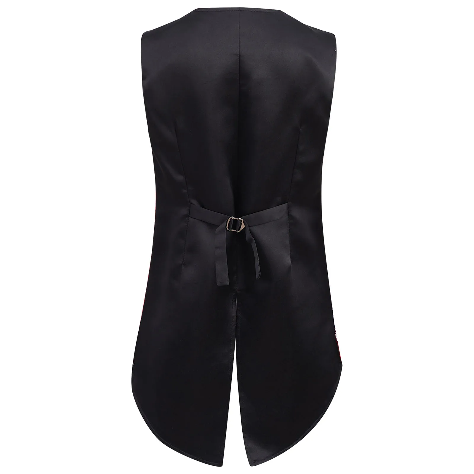 Bambini Ragazzi Jazz Hip Hop Performance di danza Top Costume Orlo asimmetrico Gilet con paillettes scintillanti Slim Fit Disco Decor Gilet da coro