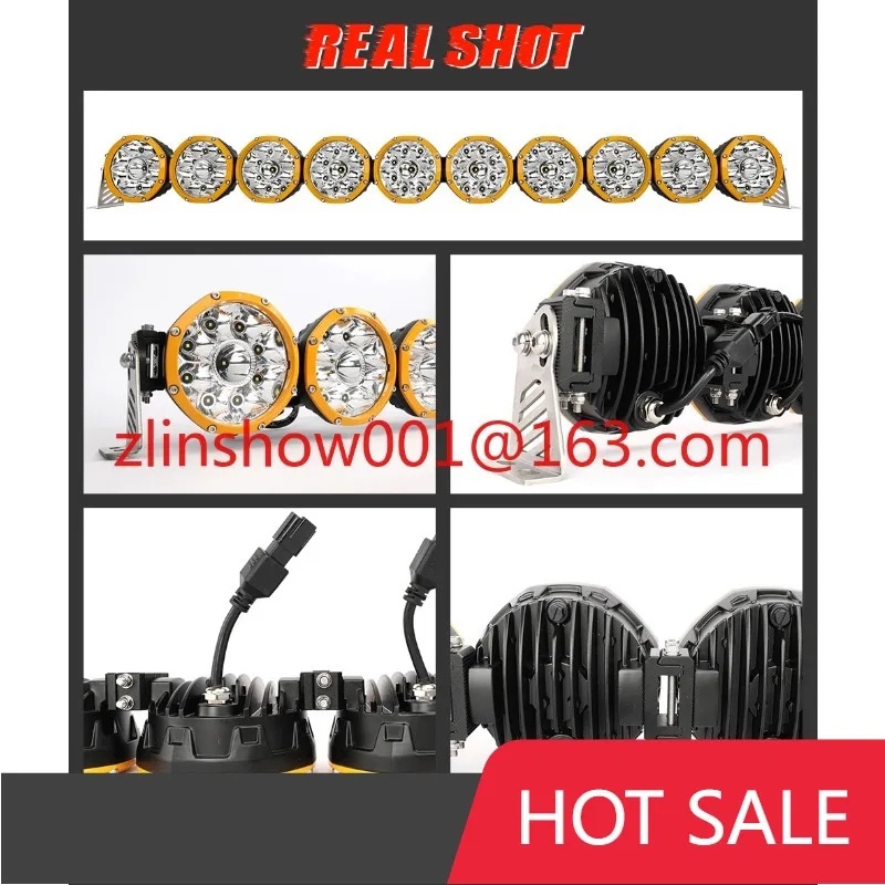 

Newest Long Distance 1500M Spot Overhead Off Road 4x4 Hilites Pro6 Light Bar Led for Jeep Trucks UTV