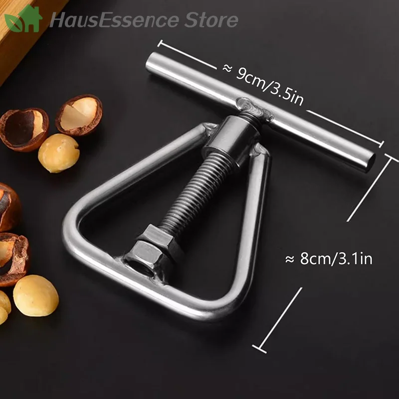 ※Multifunctional Manual Nut Opener Cracker Machine Walnut Kitchen Tool Steel Sheller Nut Macadamia Accessories Kitchen view 6