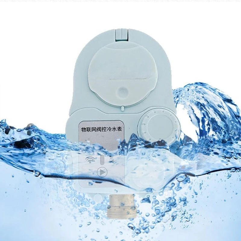 IoT valve-controlled cold water meter, non-magnetic remote meter reading, mobile phone payment, wireless smart Bluetooth water