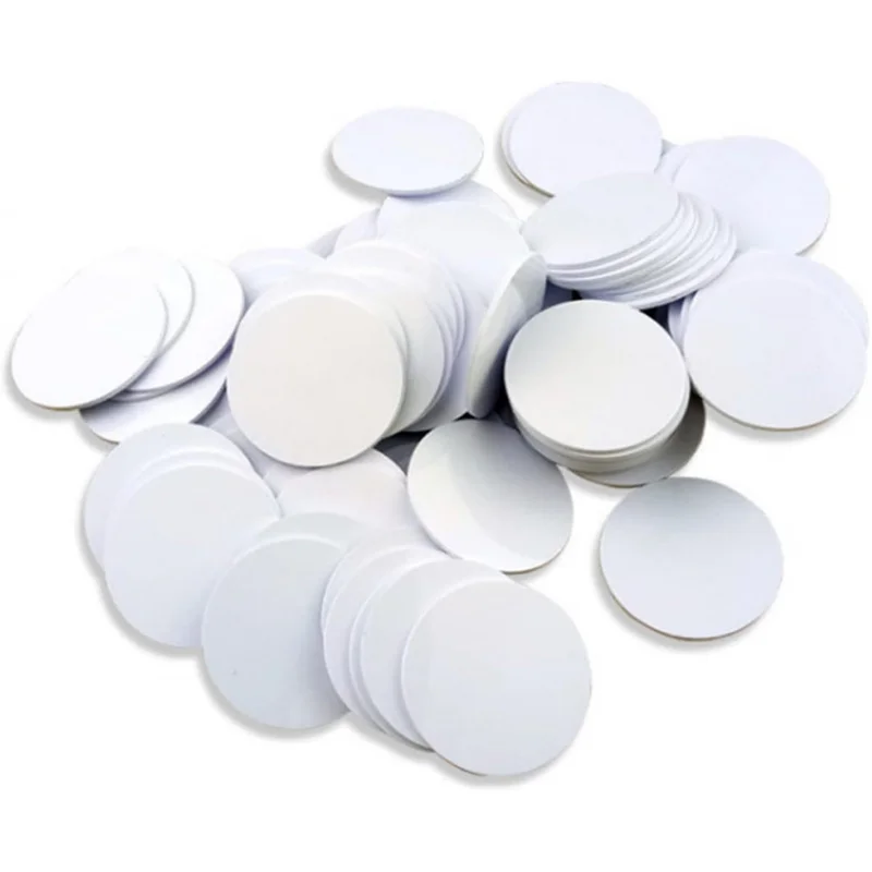 NTAG215 NFC Tags Label Sticker 13.56MHz Rewritable 504 Byte Adhesive Blank Chip for RFID Tags Smart Home Access Control