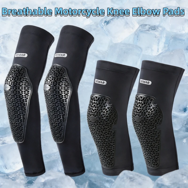Mtb Elbow Pad - واقيات الركبة والكوع الصيفية من الحرير